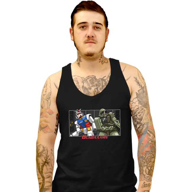 Shirts Tank Top, Unisex / Small / Black Gundamn