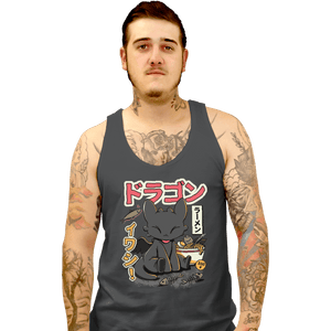 Shirts Tank Top, Unisex / Small / Charcoal Ramen Night