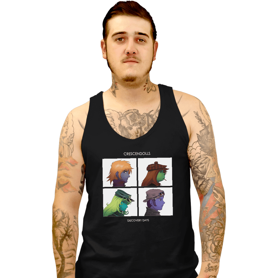 Shirts Tank Top, Unisex / Small / Black Discovery Days
