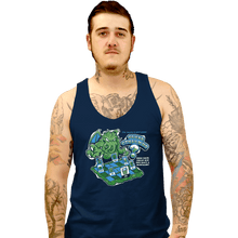 Load image into Gallery viewer, Secret_Shirts Tank Top, Unisex / Small / Navy Guess Cthulwho
