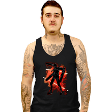Load image into Gallery viewer, Shirts Tank Top, Unisex / Small / Black Cosmic Chainsaw
