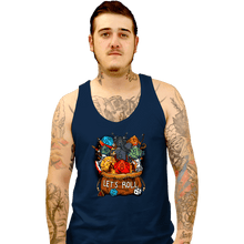 Load image into Gallery viewer, Shirts Tank Top, Unisex / Small / Navy Let&#39;s Roll!
