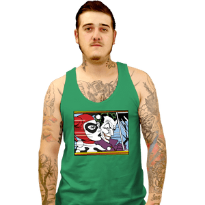 Shirts Tank Top, Unisex / Small / Sports Grey In The Jokermobile