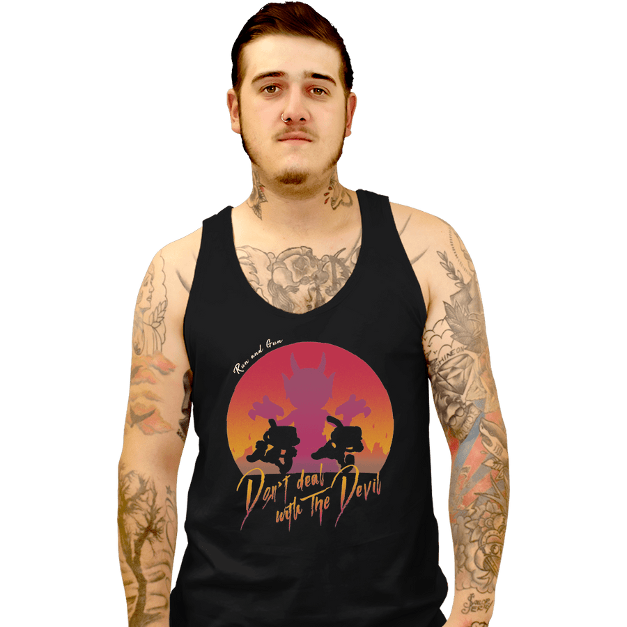 Shirts Tank Top, Unisex / Small / Black Don't Deal with the Devil