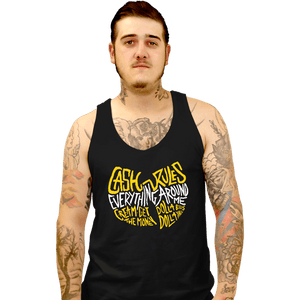 Daily_Deal_Shirts Tank Top, Unisex / Small / Black Cash Rules