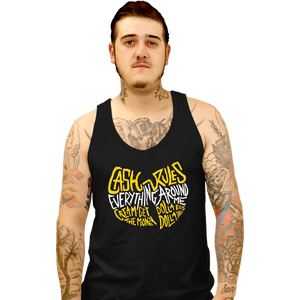Daily_Deal_Shirts Tank Top, Unisex / Small / Black Cash Rules