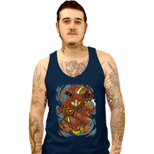 Load image into Gallery viewer, Secret_Shirts Tank Top, Unisex / Small / Navy The Huntress
