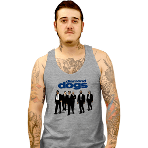Secret_Shirts Tank Top, Unisex / Small / Sports Grey Diamond Dogs