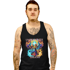 Shirts Tank Top, Unisex / Small / Black US Smash