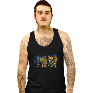 Daily_Deal_Shirts Tank Top, Unisex / Small / Black Where The War Beasts Are