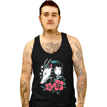 Load image into Gallery viewer, Daily_Deal_Shirts Tank Top, Unisex / Small / Black The Girl and the Dragon!
