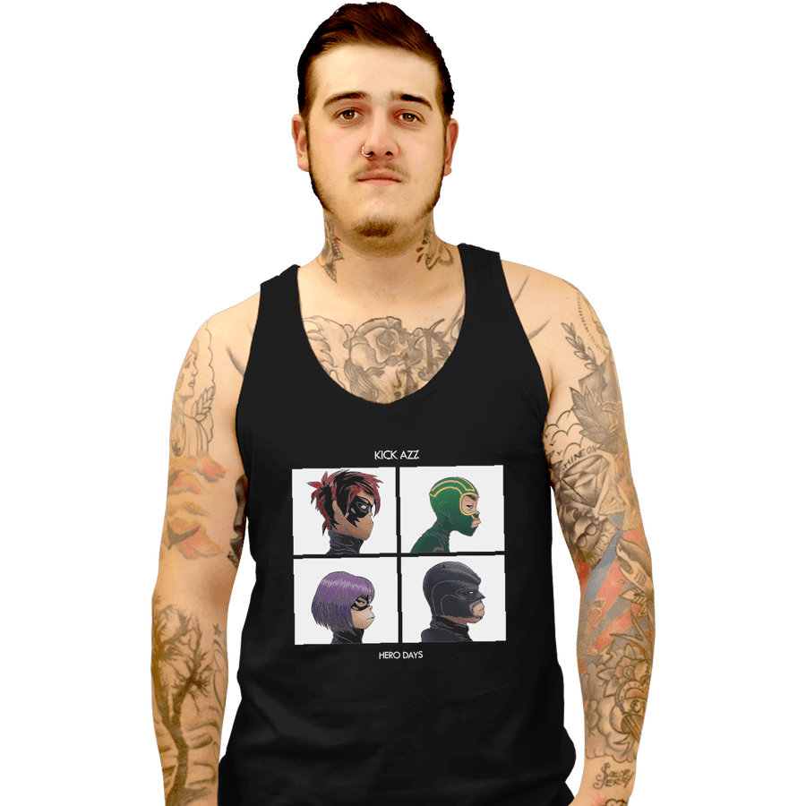 Shirts Tank Top, Unisex / Small / Black Kick Azz