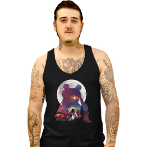 Shirts Tank Top, Unisex / Small / Black Usagi