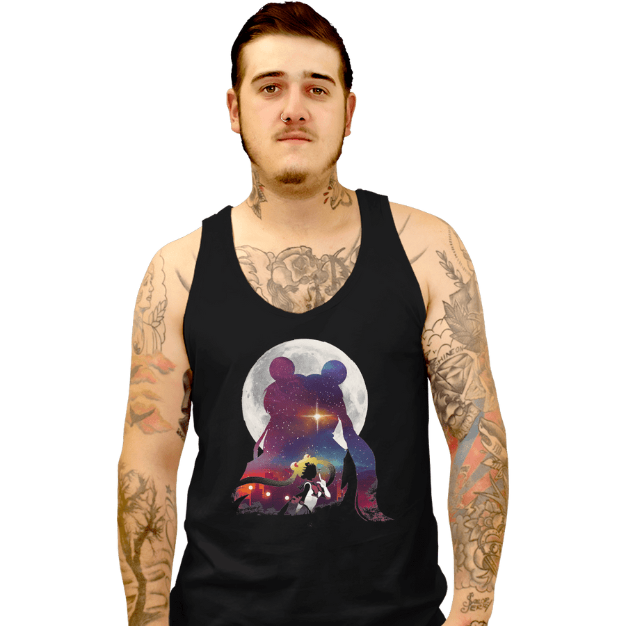 Shirts Tank Top, Unisex / Small / Black Usagi