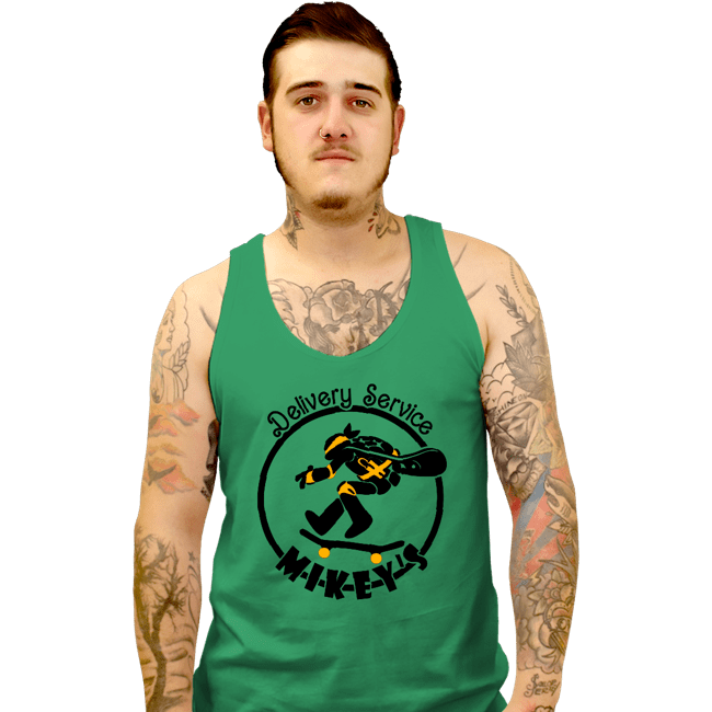 Secret_Shirts Tank Top, Unisex / Small / Sports Grey Mikey's Delivery Service
