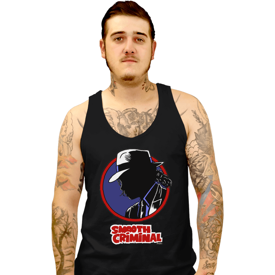 Shirts Tank Top, Unisex / Small / Black Smooth Criminal