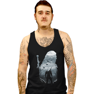 Shirts Tank Top, Unisex / Small / Black Geralt