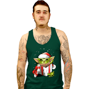 Daily_Deal_Shirts Tank Top, Unisex / Small / Black The Force Of Christmas