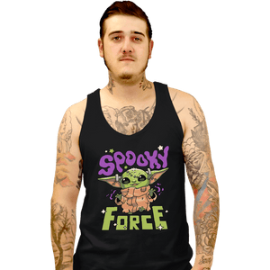 Shirts Tank Top, Unisex / Small / Black Spooky Force