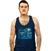 Load image into Gallery viewer, Daily_Deal_Shirts Tank Top, Unisex / Small / Navy Dreams Of Time And Space
