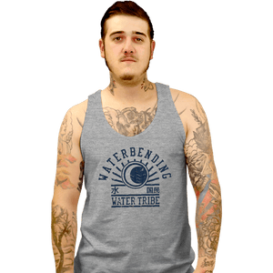 Shirts Tank Top, Unisex / Small / Sports Grey Water Bending