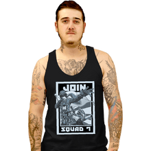 Load image into Gallery viewer, Shirts Tank Top, Unisex / Small / Black Join Squad 7
