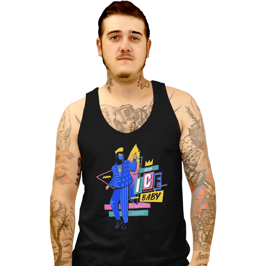 Shirts Tank Top, Unisex / Small / Black Ice Ice Baby