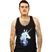 Load image into Gallery viewer, Secret_Shirts Tank Top, Unisex / Small / Black Last Unicorn.
