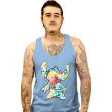 Load image into Gallery viewer, Shirts Tank Top, Unisex / Small / Powder Blue Magical Silhouettes - Stitch
