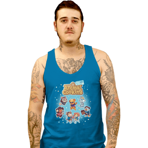 Shirts Tank Top, Unisex / Small / Sapphire Cooking Crossing