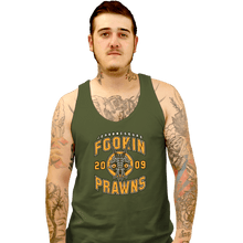 Load image into Gallery viewer, Shirts Tank Top, Unisex / Small / Military Green Joburg Prawns
