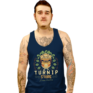 Shirts Tank Top, Unisex / Small / Navy The Best Turnip Store