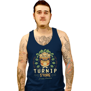 Shirts Tank Top, Unisex / Small / Navy The Best Turnip Store