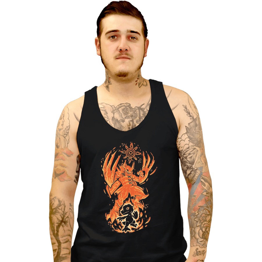 Shirts Tank Top, Unisex / Small / Black Digital Courage Within