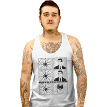 Load image into Gallery viewer, Shirts Tank Top, Unisex / Small / White Whatever a Spider Can
