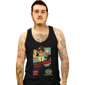 Shirts Tank Top, Unisex / Small / Black Standard Nerds NES