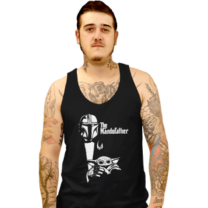 Shirts Tank Top, Unisex / Small / Black Mandofather