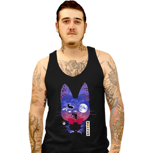 Daily_Deal_Shirts Tank Top, Unisex / Small / Black Kiki's Landscape