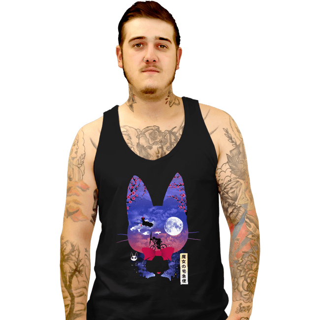 Daily_Deal_Shirts Tank Top, Unisex / Small / Black Kiki's Landscape