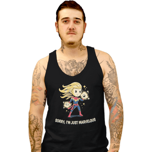 Shirts Tank Top, Unisex / Small / Black Marvelous