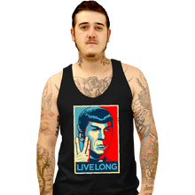 Load image into Gallery viewer, Daily_Deal_Shirts Tank Top, Unisex / Small / Black Live Long
