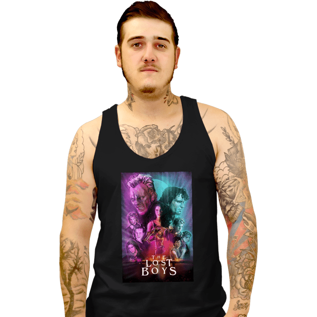 Daily_Deal_Shirts Tank Top, Unisex / Small / Black The Lost Boys
