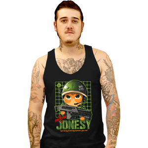 Daily_Deal_Shirts Tank Top, Unisex / Small / Black Revenge Of Jonesy