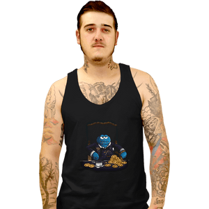 Daily_Deal_Shirts Tank Top, Unisex / Small / Black Cookiesface