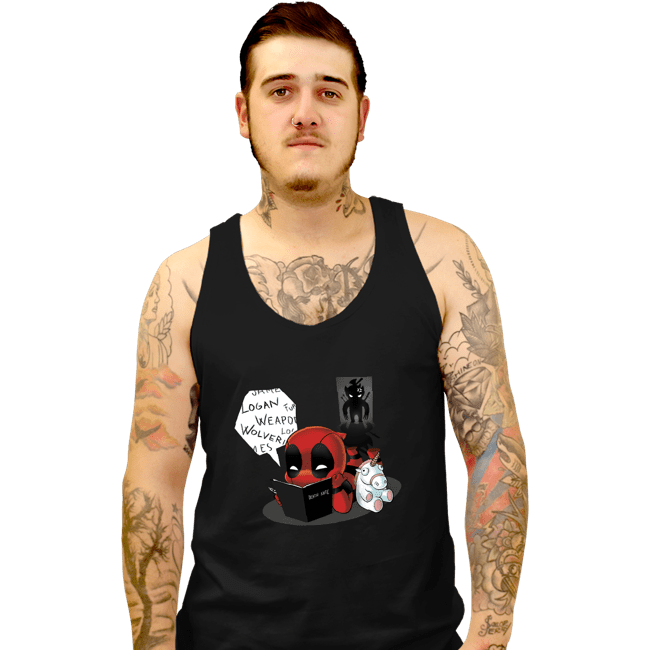 Secret_Shirts Tank Top, Unisex / Small / Black Death Merc!