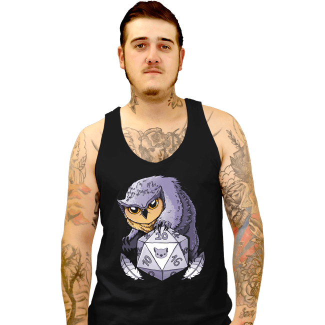 Daily_Deal_Shirts Tank Top, Unisex / Small / Black Owlbear Dice