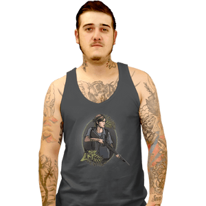 Shirts Tank Top, Unisex / Small / Charcoal Ellie