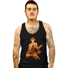 Load image into Gallery viewer, Shirts Tank Top, Unisex / Small / Black Vago Mundo Zhongli
