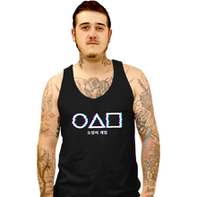 Load image into Gallery viewer, Shirts Tank Top, Unisex / Small / Black Glitch Squid
