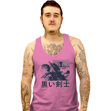 Load image into Gallery viewer, Shirts Tank Top, Unisex / Small / Pink The Black Swordsman
